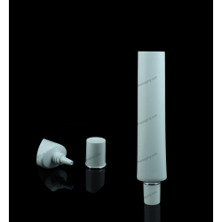 25mm (1â€) Plastic Oval Tube with Cylindrical Dual Cap