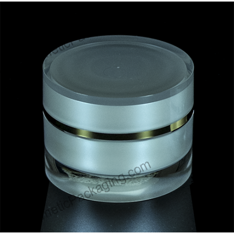 5g 30g 50g 100g Cylinder Acrylic Jar for Cosmetic Packaging