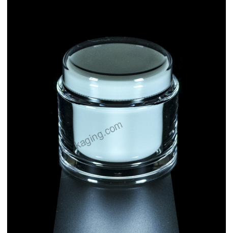 200g Acrylic Jar for Cosmetic Cream Packaging