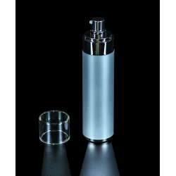 100ml Airless Pump SAN Bottle for Cosmetics Packaging