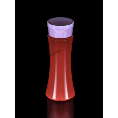 115ml PET Bottle with Flip Top Cap for Cosmetics Packaging