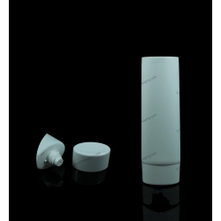 50mm (2â€) Plastic Oval Tube with Oval Screw Cap