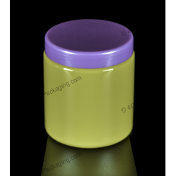 500ml Plastic PET Jar Container for Cosmetics Packaging