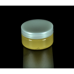 70ml Plastic PET Jar Container with Screw On Cap for Cosmetics Packaging