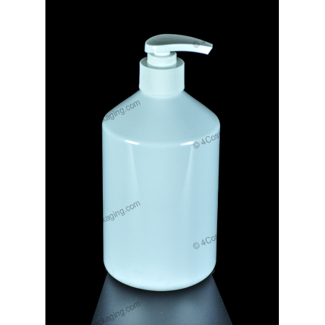 650ml Plastic PET Bottle with Lotion Pump for Cosmetics Shampoo Conditioner Lotion Packaging