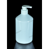 650ml Plastic PET Bottle with Lotion Pump for Cosmetics Shampoo Conditioner Lotion Packaging