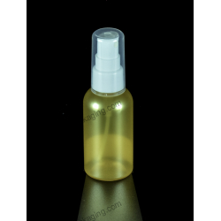 55ml Plastic PET Bottle with Fine Mist Sprayer for Cosmetics Packaging