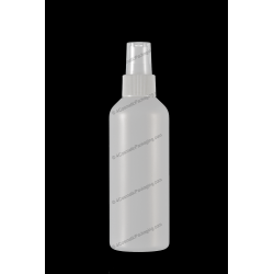 200ml Empty Plastic PET Bottle 24/410 Finish with Fine Mist Sprayer for Cosmetics Packaging