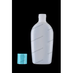 150ml 5oz Plastic HDPE Bottle 20/415 Neck Finish with Flip Top Cap for Cosmetics Packaging