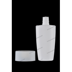 75ml 100ml 200ml Plastic HDPE Bottle with Orifice Reducer for Cosmetics Packaging