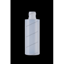 120ml 4oz Plastic HDPE Bottle 24/410 Neck Finish for Cosmetics Packaging