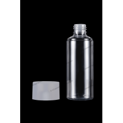 170ml Plastic PET Bottle with Orifice Reducer and Overcap for Cosmetics Packaging