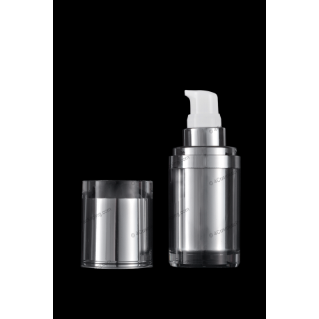 15ml Acrylic Airless Bottle for Cosmetics Packaging