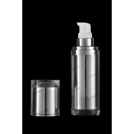 30ml 1oz Acrylic Airless Bottle for Cosmetics Packaging