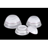 Domed Shaped Acrylic Jar 15g 30g 50g for Cosmetics Cream Packaging