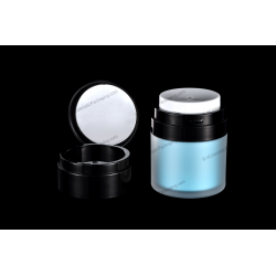 50g Round Airless Acrylic Jar for Cosmetics Cream Packaging