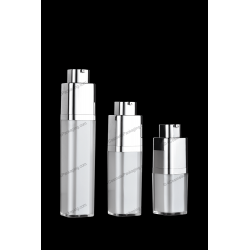 15ml 30ml 50ml Square Rotary Airless Bottle for Cosmetics Packaging