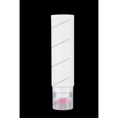 50mm (2") Plastic Round Tube with Brush Applicator for Cosmetics Packaging