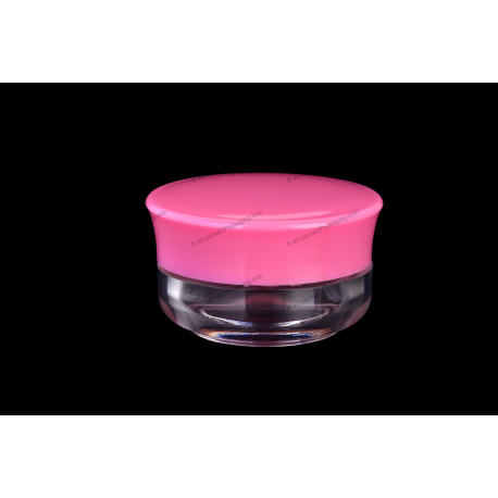 8ml Plastic AS Jar for Cosmetics Packaging