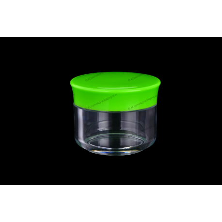 12ml Plastic AS Jar for Cosmetics Packaging