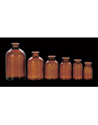 Amber Moulded Injection Vials for Antibiotics Glass Bottle (Ring Finish)