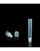 Slant Tip Tube for cosmetic packaging, cosmetic tube packaging, slant tip lip gloss tube packaging